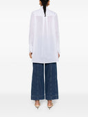 Ermanno Scervino Embroidered Cotton Shirt