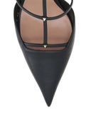 Valentino Garavani Rockstud Muli in pelle saggia