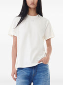 Ganni Logo Organic Cotton T Shirt