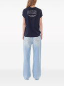Logo Ganni Organic Cotton T Shirt