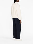 Jil Sander Plus Shearling Zipped Sweatshirt