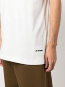 Jil Sander Plus Logo Cotton T Shirt 3pack