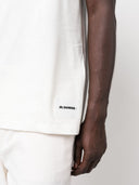 Jil Sander Plus Logo Cotton T Shirt 3pack