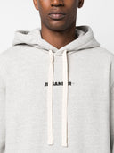 Jil Sander Plus Logo Cotton Hoodie