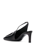 吉尔·桑德（Jil Sander）皮革滑动泵