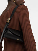 Jil Sander Cannolo Mini Leather Shoulder Bag