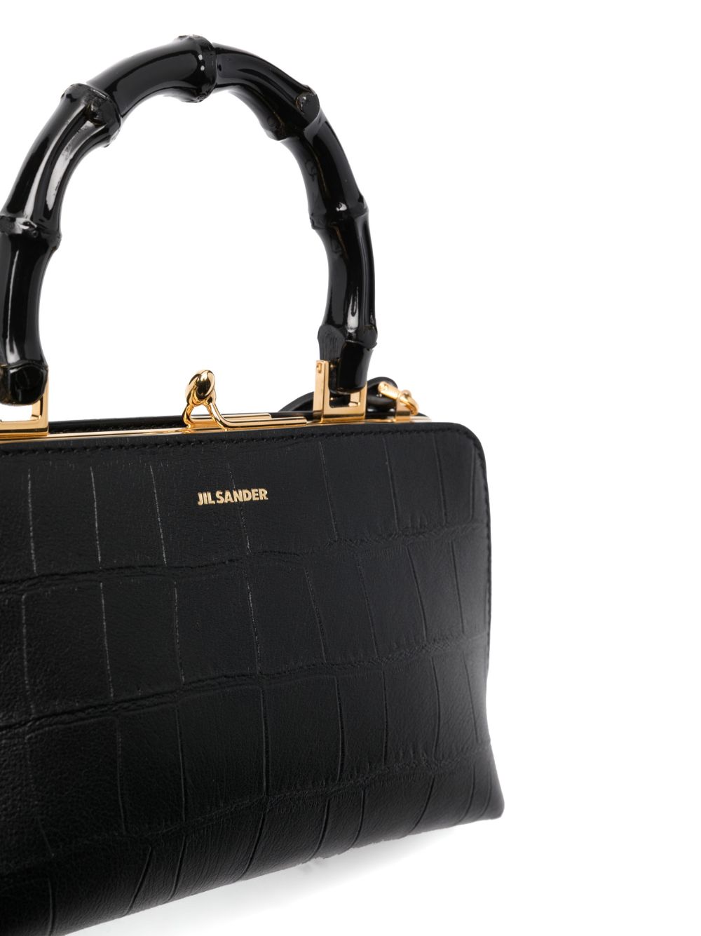 Jil Sander Goji Bamboo Mini Leather Handbag – Balardi