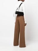 Jil Sander Cannolo kleiner Leder -Umhängetasche