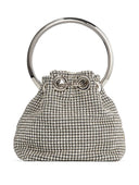 Jimmy Choo Micro Bon Bon Crystal Embellished Bucket Bag