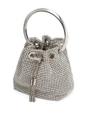 Jimmy Choo Micro Bon Bon Crystal Embellished Bucket Bag
