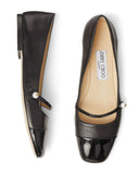 Jimmy Choo Elisa Flat Patent Leather Flats