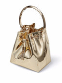 Jimmy Choo Bon Bon Leather Bucket Bag