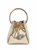 Jimmy Choo Bon Bon Leather Bucket Bag