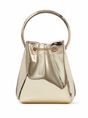Jimmy Choo Bon Bon Leather Bucket Bag