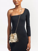 Jimmy Choo Bon Bon Leather Bucket Bag