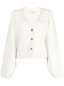 Khaite Scarlet Cashmere Cardigan
