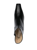 Khaite Marfa Leather Ankle Boots