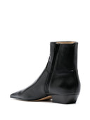 Khaite Marfa Leather Ankle Boots