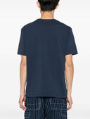 Maison Kitsune' Fox Head Patch Cotton T Shirt