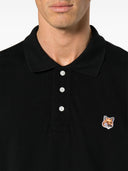 Maison Kitsune' Fox Head Patch Cotton Polo Shirt