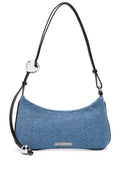 Jacquemus Le Bisou Perle Leather Shoulder Bag