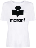 Logo Marant Etoile Zewel Cotton T Shirt