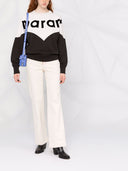 Marant Etoile Houston 로고 코튼 스웨트 셔츠