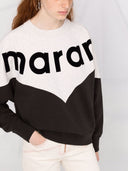 Marant Etoile Houston 로고 코튼 스웨트 셔츠