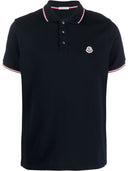 Moncler Logo Cotton Polo Shirt