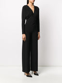 Norma Kamali V Necked Long Jumpsuit