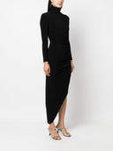Norma Kamali High Neck Long Dress