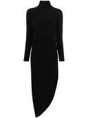 Norma Kamali High Neck Long Dress