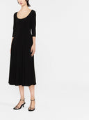 Norma Kamali Flared Midi Dress