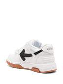Off White Out Of Office Leather Sneakers