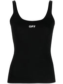 Off White Logo Tank Top