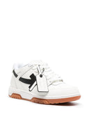 Off White Out Of Office Leather Sneakers