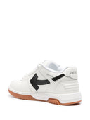 Off White Out Of Office Leather Sneakers