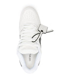 Off White Out Of Office Leather Sneakers