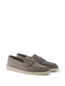 Prada Suede Leather Loafers
