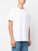 Ps By Paul Smith Zebra Logo Cotton T Shirt