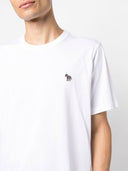 Ps By Paul Smith Zebra Logo Cotton T Shirt