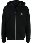 PS von Paul Smith Zebra Logo Baumwoll Zip Hoodie