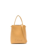 Chloè Chloé Sense Micro Leather Bucket Bag