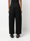 Studio Nicholson Wide Leg Cotton Trousers