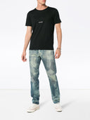 Saint Laurent Logo Cotton T Shirt