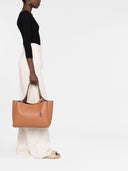 Tod's T Timeless Medium Leather Tote Bag