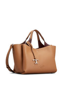 Tod's T Timeless Mini Leather Tote Bag