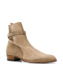 Saint Laurent Wyatt 30 Suede Leather Boots