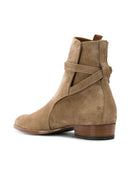 Saint Laurent Wyatt 30 Suede Leather Boots