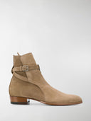 Saint Laurent Wyatt 30 Suede Leather Boots